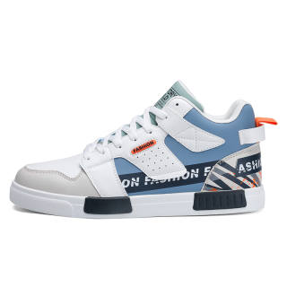 PLAY COBBLER Synthetic Leather High top Skateboard Shoes Unisex