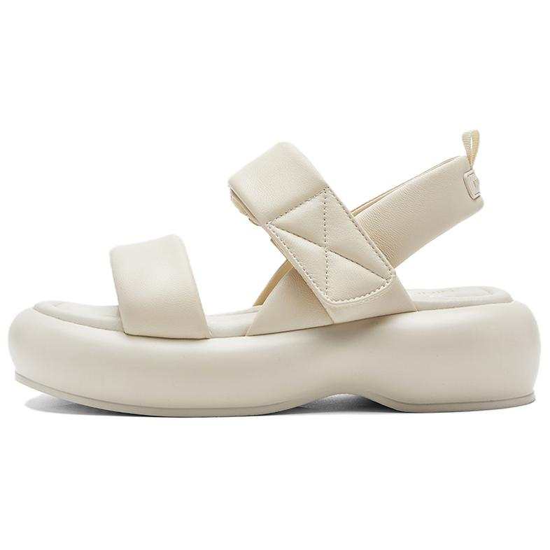NINE WEST Sheepskin One Strap Sandals Women's