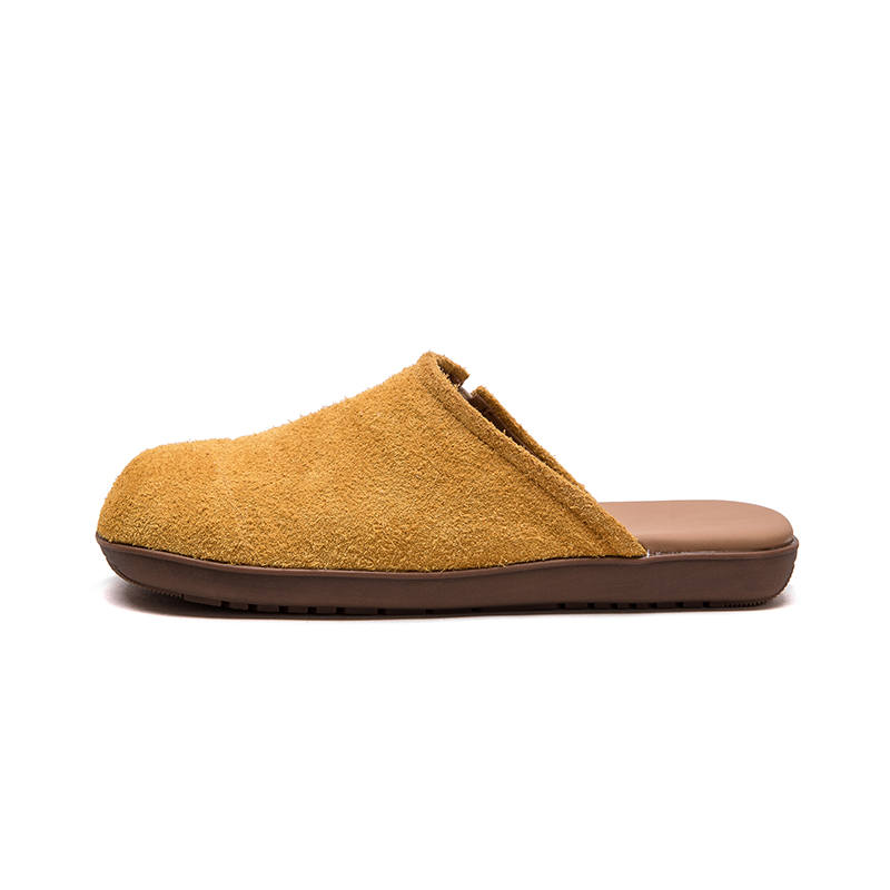 CHIBANG Rubber Sole Closed Toe Slippers Women's