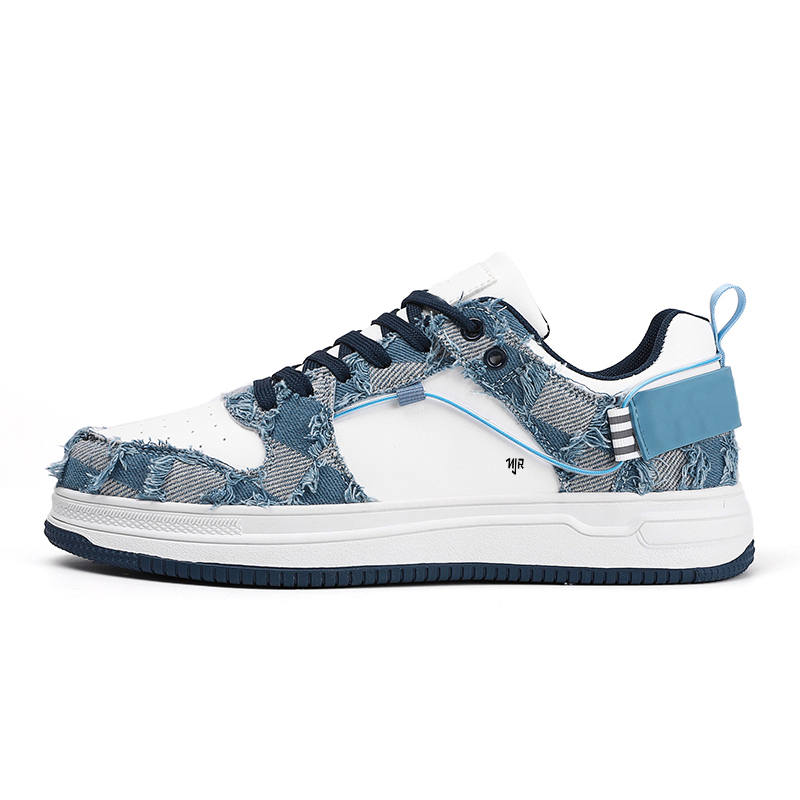 NANJIREN Pu Slip Resistant Cushioning Slip Resistant Cushioning Low top Skateboard Shoes Men's