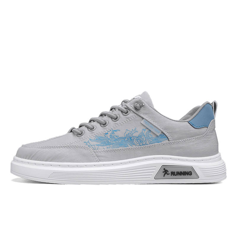 GONGNIUMEILI Pu Low top Skateboard Shoes Men's