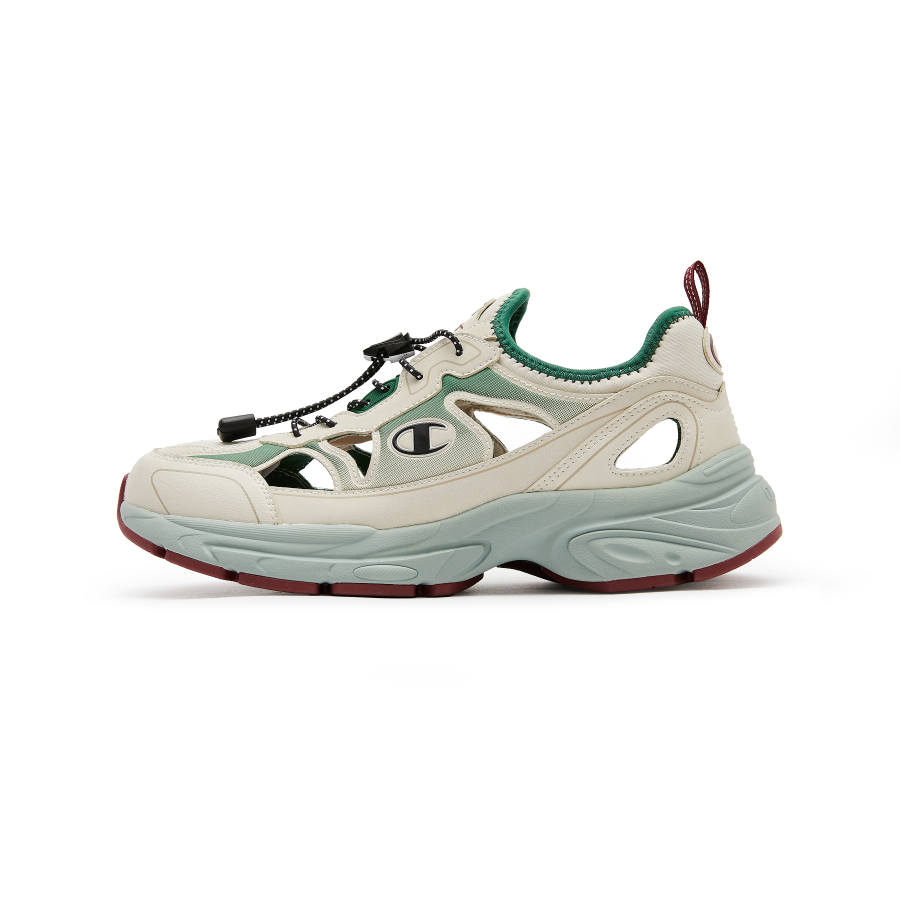 Champion Fabric Low top Casual Shoes Men's Pumice Gray/Ivy Green