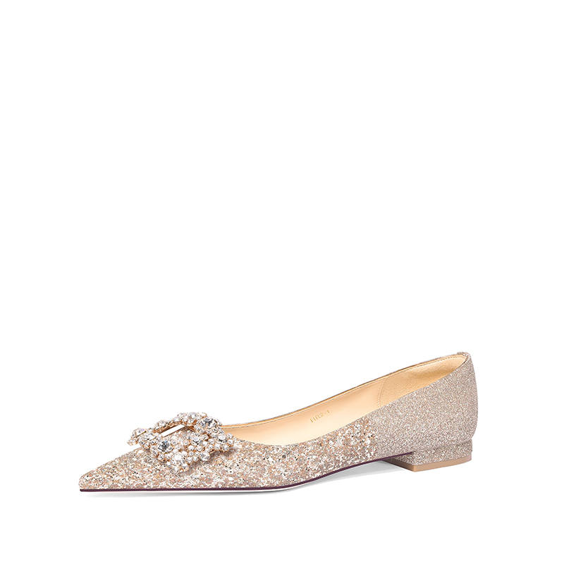 Holy Rose Commemoration High Heels Women's Gold