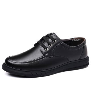 EGCHI Men's Casual Shoes Men's Mid Top Black