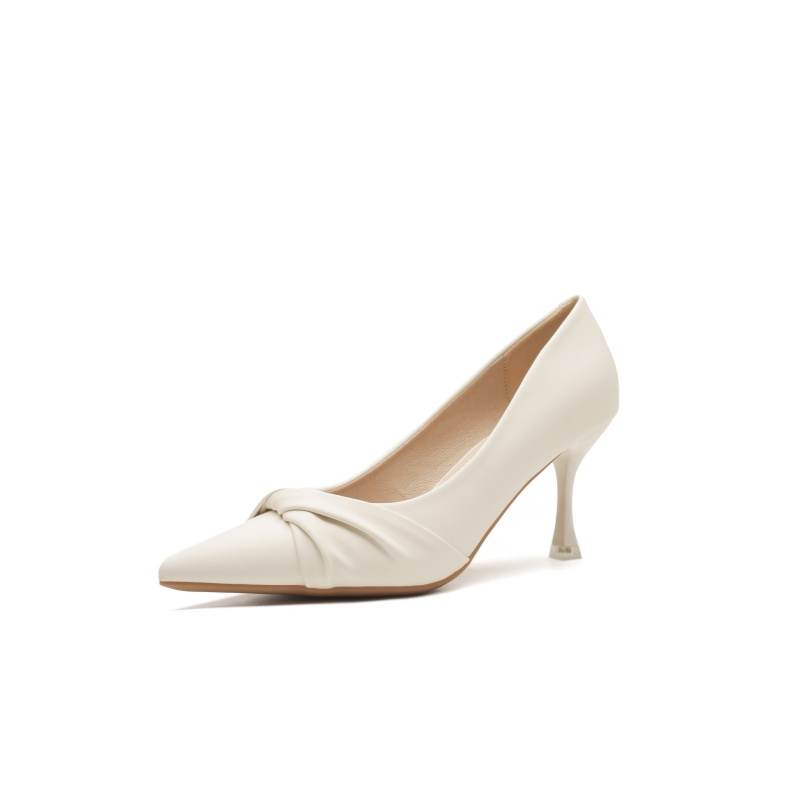 ZUOMILUO Microfiber Leather Slim Heel High Heels Women's