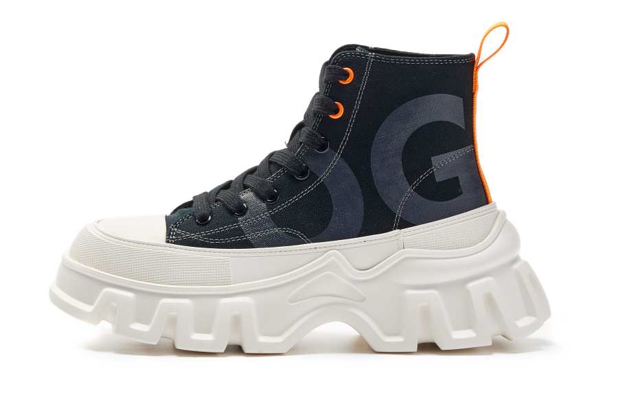 OGR Shen Model 2.0 High top Canvas Shoes Unisex Black