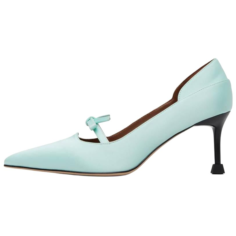 SHUSHU/TONG Slim Heel High Heels Women's Mint Green