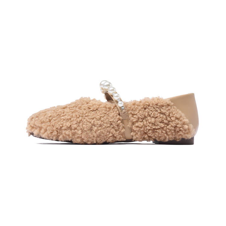 JOSINY Flat Mary Jane Shoes 1CM Women's
