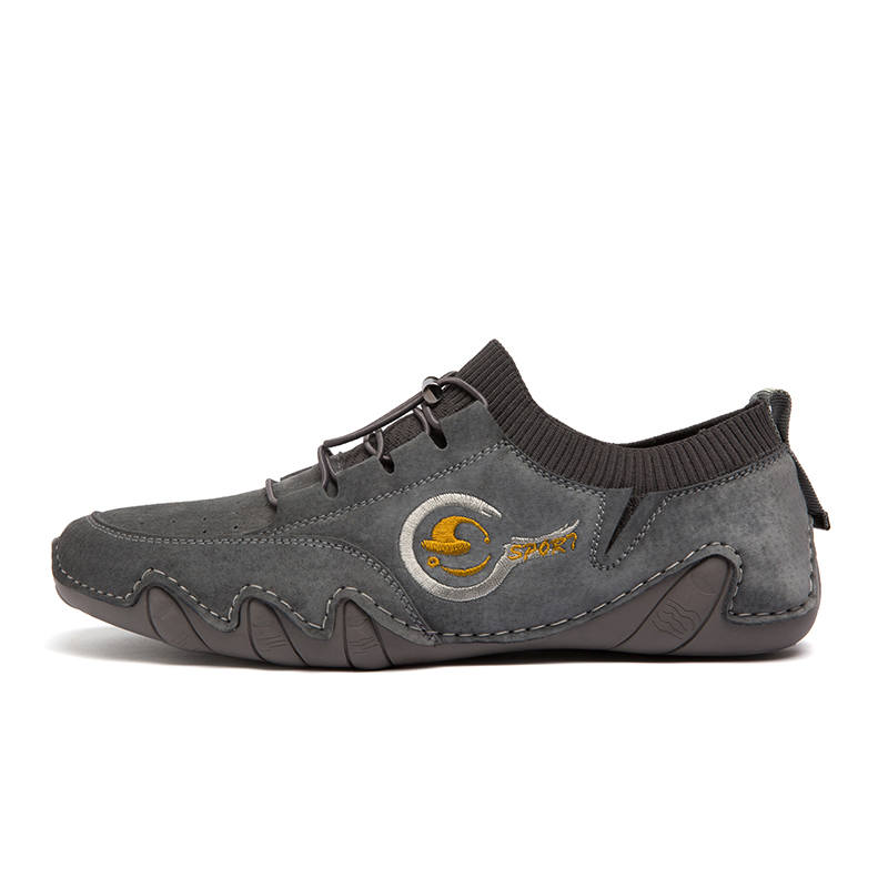 WENNAI Low top Casual Shoes Men's Gray