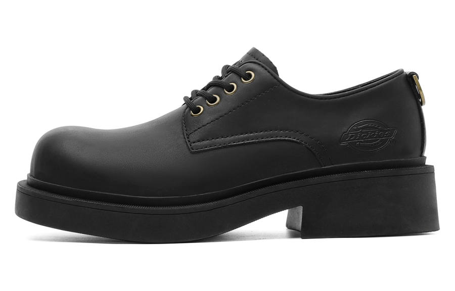 Dickies Dickies Casual Leather Shoes Men's Low Top Black