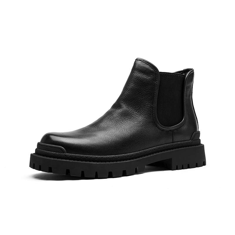 Hautton Jeans Short Chelsea Boots Men's