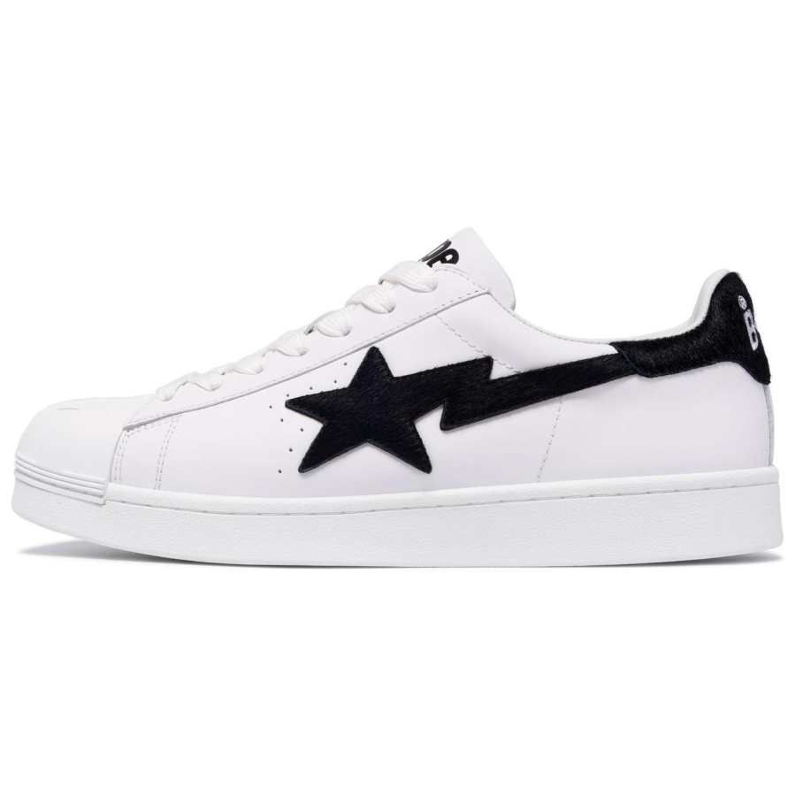 A BATHING APE BAPE A BATHING APE Skull Sta #2 White