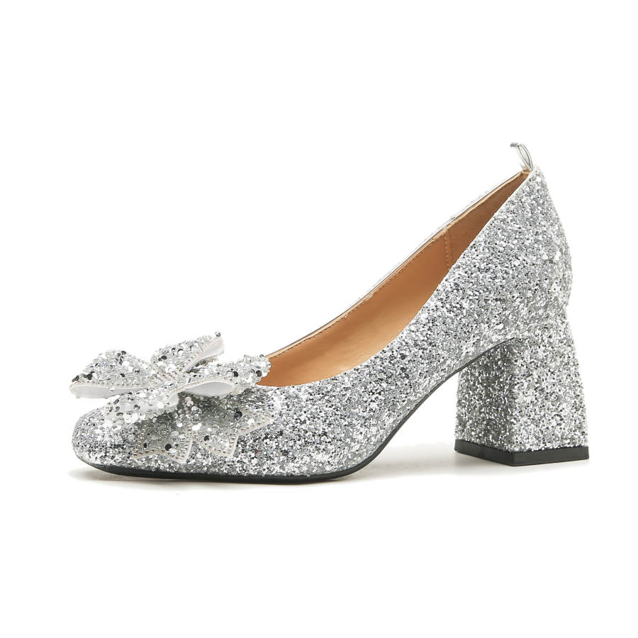 YAFEI XUANYU Chunky Heel High Heels 7cm Women's