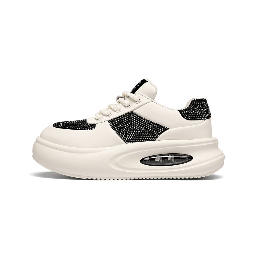 GOLDLION Anti Slip And Wear Resistant Height Increasing Low Top Casual Shoes Women's