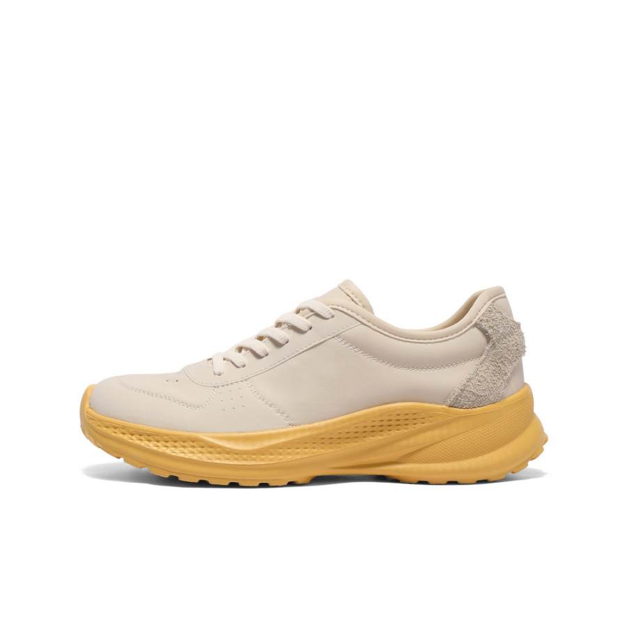 BELLE Casual Shoes Women's Low Top Apricot White Base, Apricot With Apricot Base