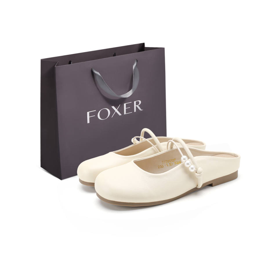 FOXER Slip Resistant Slip Resistant Closed Toe Slippers Women's