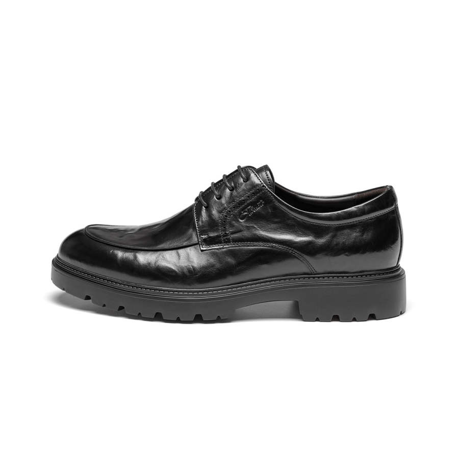 J.BENATO Casual Leather Shoes Men's Low Top