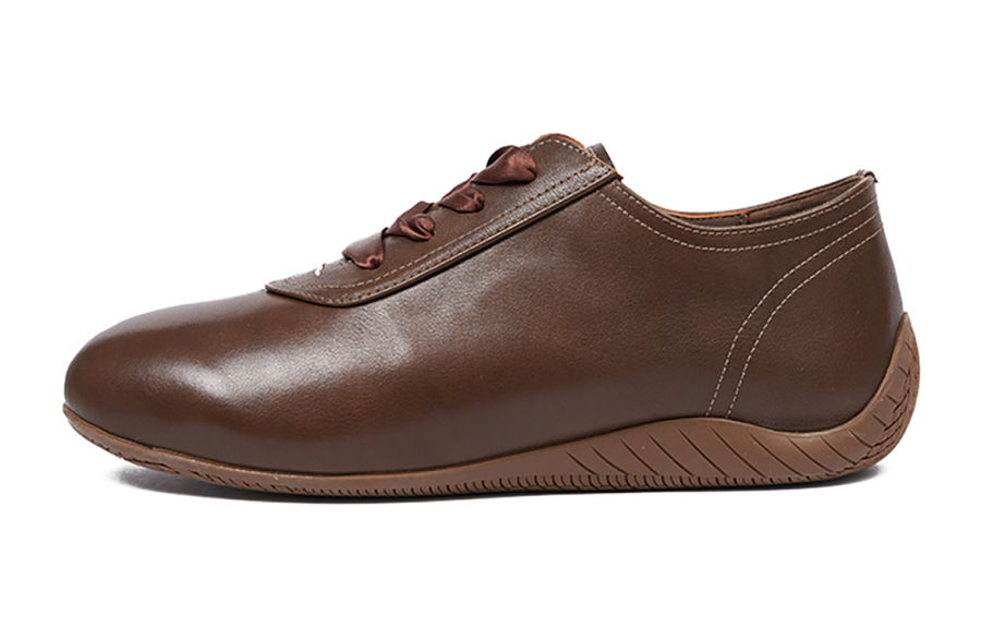 MINNETONKA SPEED Thin Soled Shoes German Army Trainers Cow Leather Casual Shoes Women's
