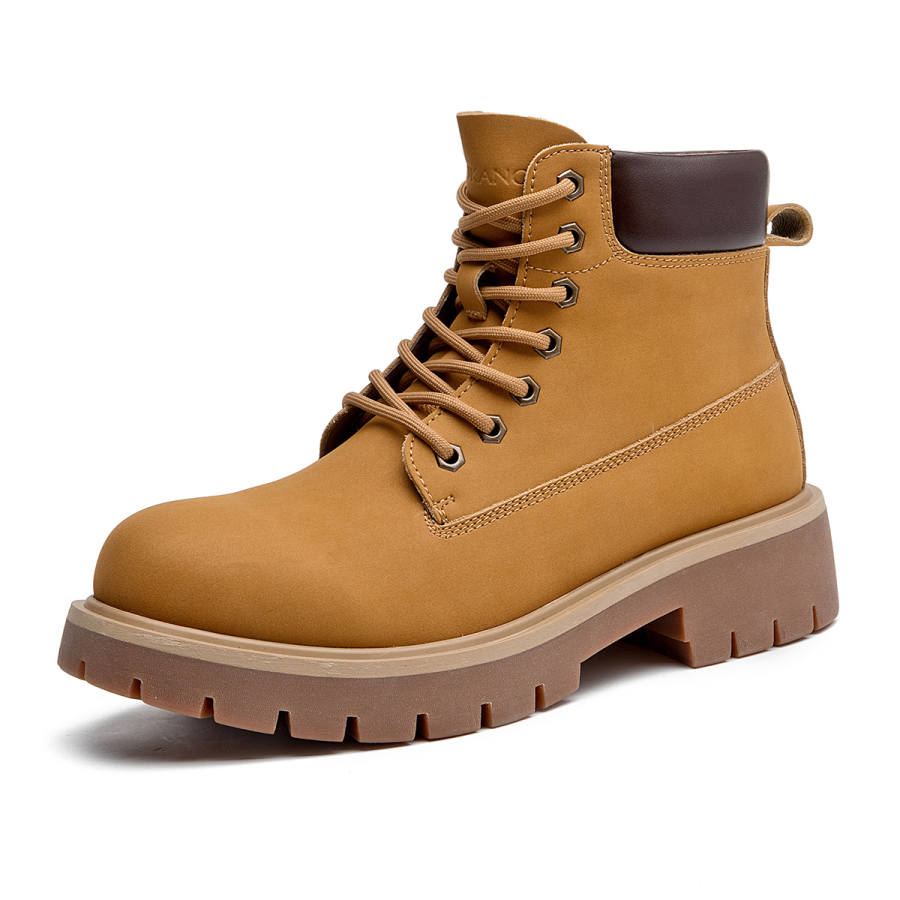 AOKANG AOKANG Combat Boots Men's Brown