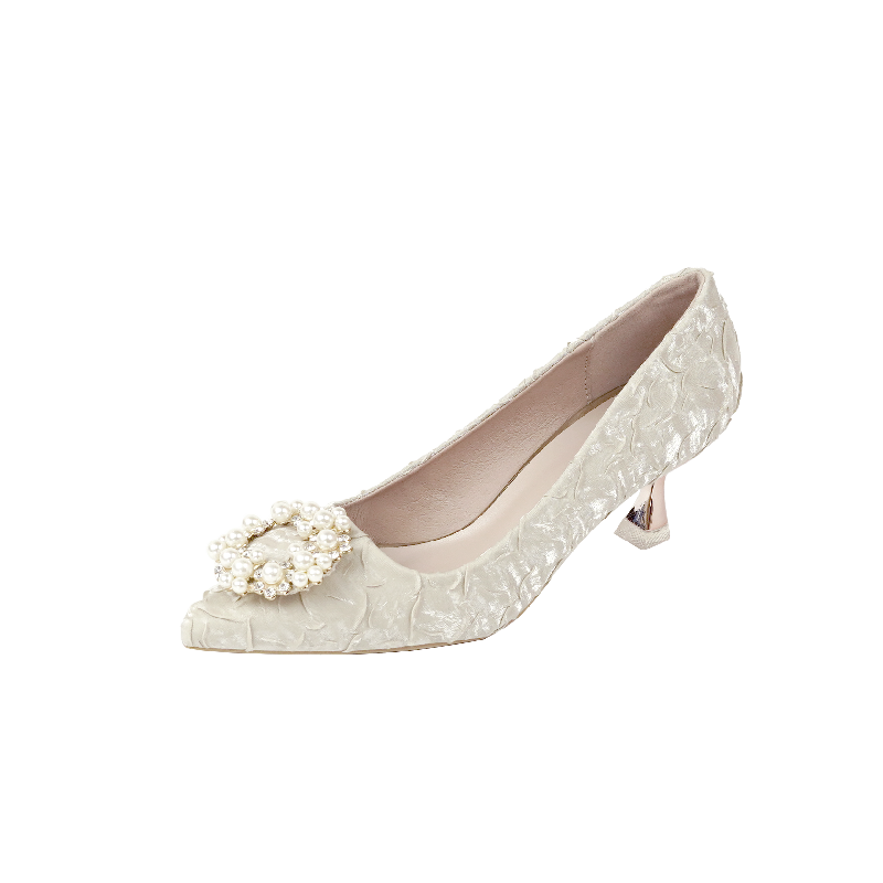 Pounise High Heels Women's Red/Apricot