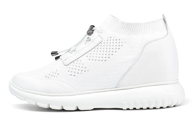 He Jinchang Hermione Liter Collection Fabric Abrasion Resistant Slip Resistant Low top Casual Shoes Women's White
