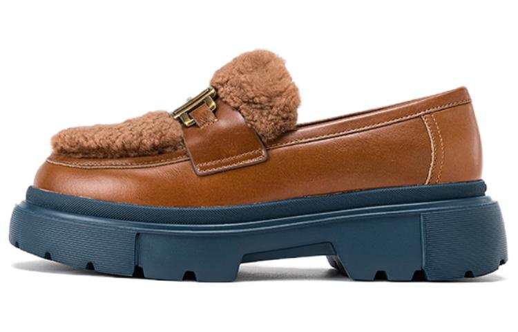 AOKANG Loafers 4.5cm Women's Brown