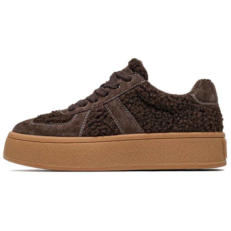 EBLAN EBLAN Skateboard Shoes Women's Brown