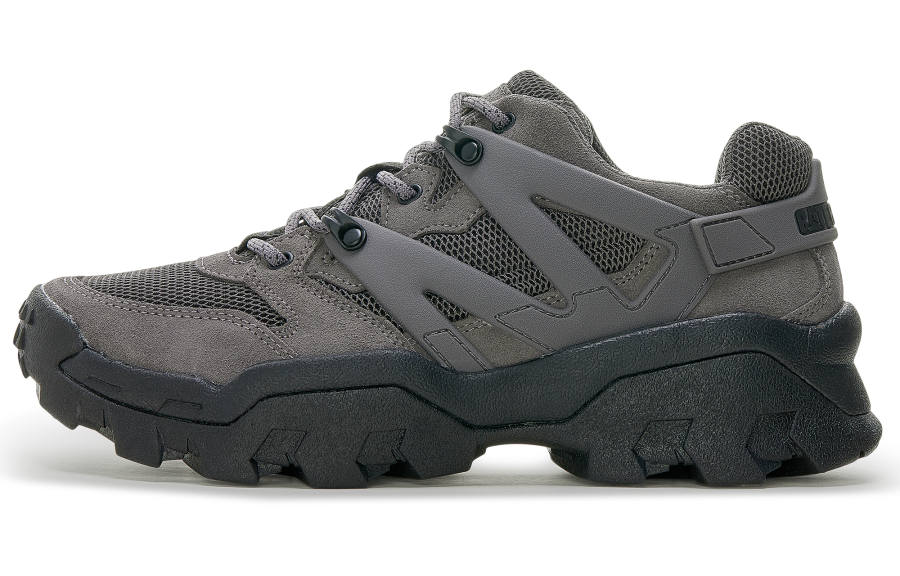 CAT REACTOR Collection Low top Mountaineering Shoes Unisex Dark Gray