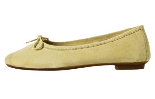 Reqins Harmony Leather Women's Casual Shoes 1CM Women's Lime