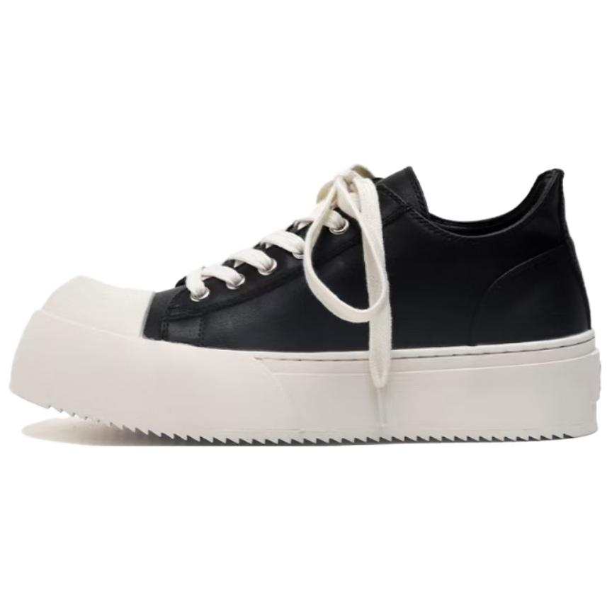 FOMOCE Low top Skateboard Shoes Men's Black