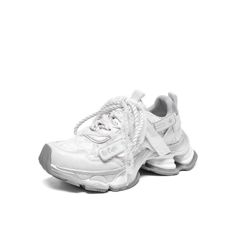 LEE COOPER Textile, Synthetic Leather Low top Chunky Sneakers Women's