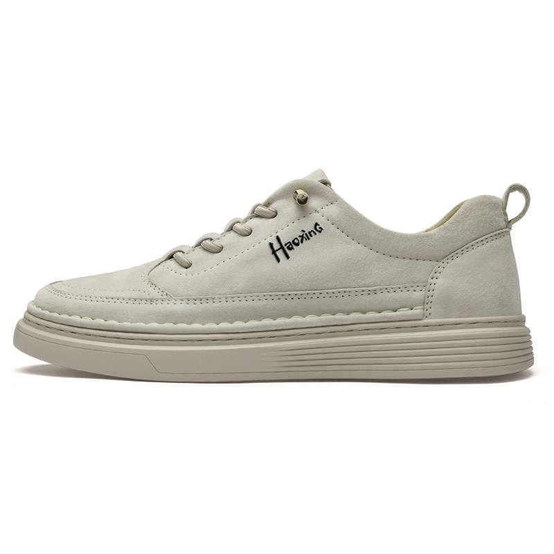 HAOXING HAOXING Cow Split Leather Casual Shoes Men's