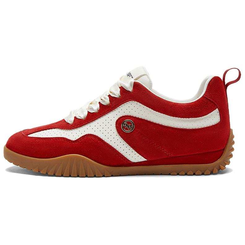 NINE WEST Low top Casual Shoes Women's Red/White