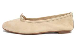 Reqins Suede Casual Shoes Women's Beige