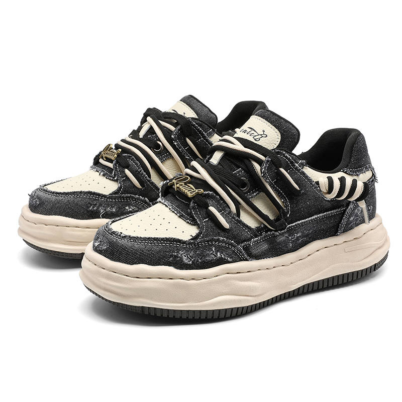 MODENGPAN MODENGPAN Canvas Lightweight Breathable Height Increasing Lightweight Breathable Height Increasing Low top