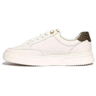DIKENI Cow Leather Slip Resistant Abrasion Resistant Slip Resistant Abrasion Resistant Low top Skateboard Shoes Men's
