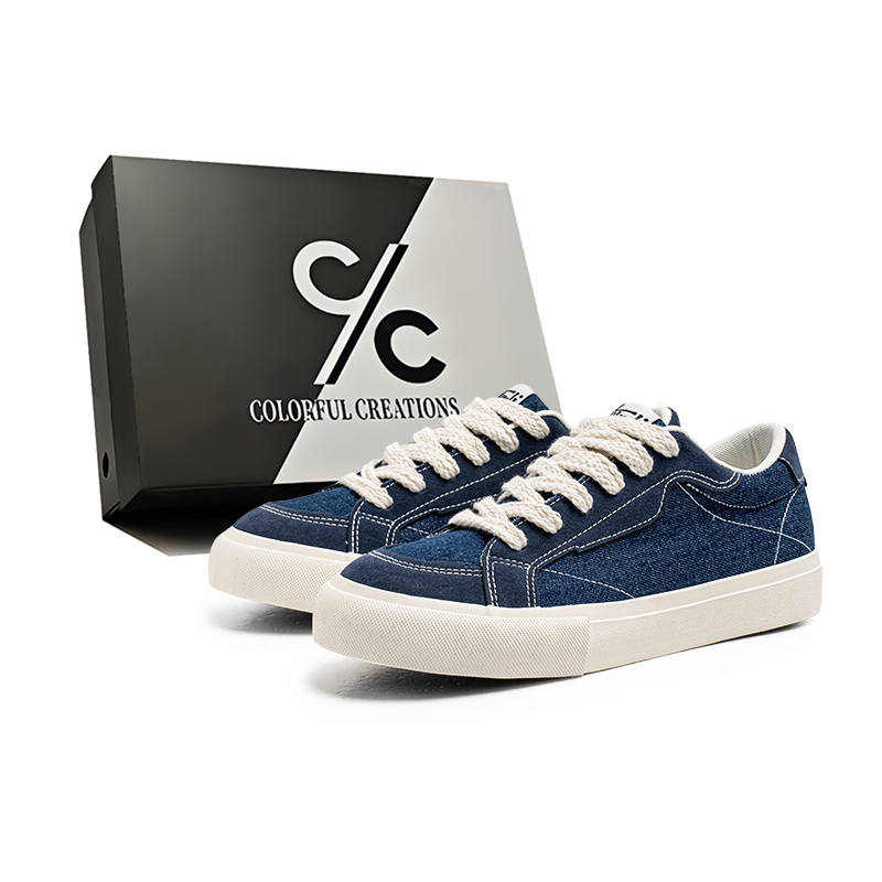 Colorful Creations Canvas Low top Skateboard Shoes Men's