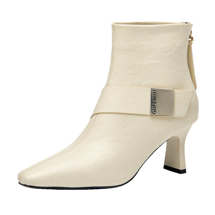 GUDIANFENGDU Ankle Boots 7cm Women's