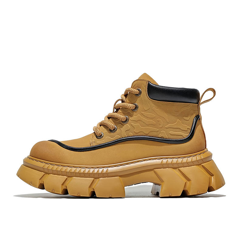 MOERBAI Short Combat Boots 5CM Men's