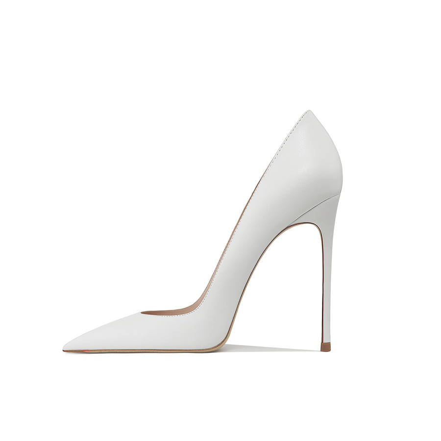 Ganxiaojie Elegance High Heels Women's White