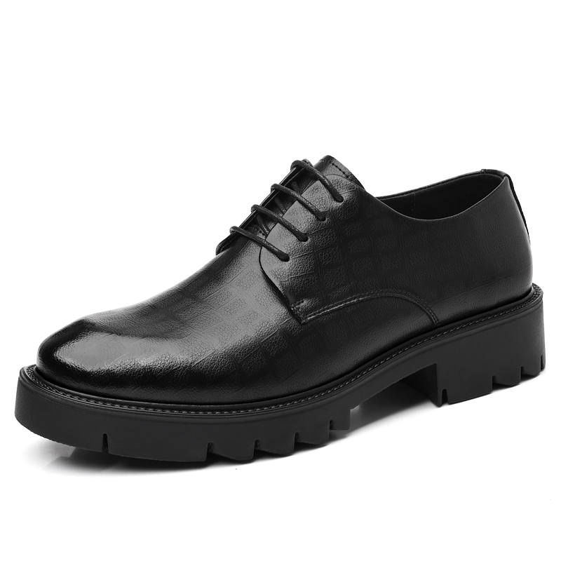 EGCHI Men's Casual Shoes Men's Low Top Black