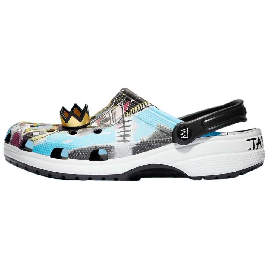 Crocs Crocs x Jean Michel Basquiat Clogs Unisex Black Blue