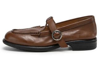 NATURSUN Top Grain Cow Leather Mary Jane Shoes Women's