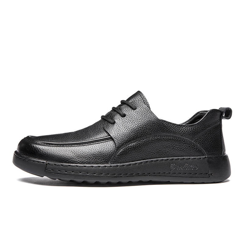KACHILANG Casual Leather Shoes Men's Low Top