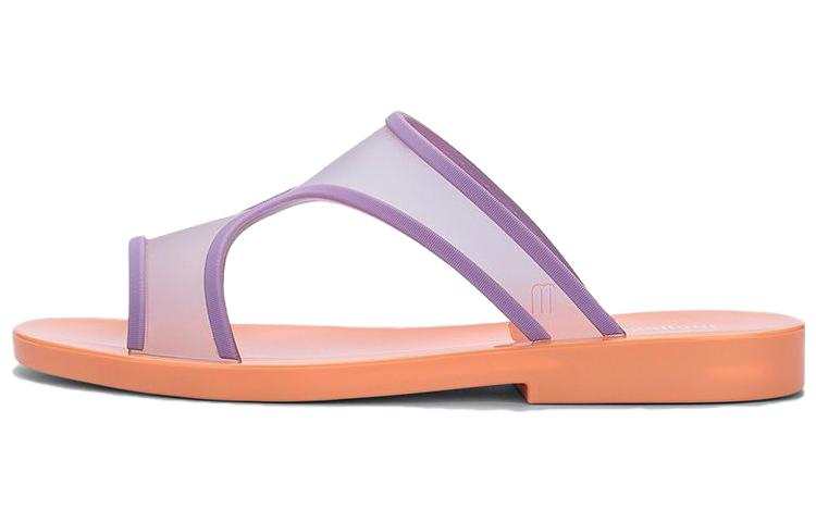 Melissa Slide Slippers Women's Orange/Light Purple/Bright Black/Neon Pink/Neon Green