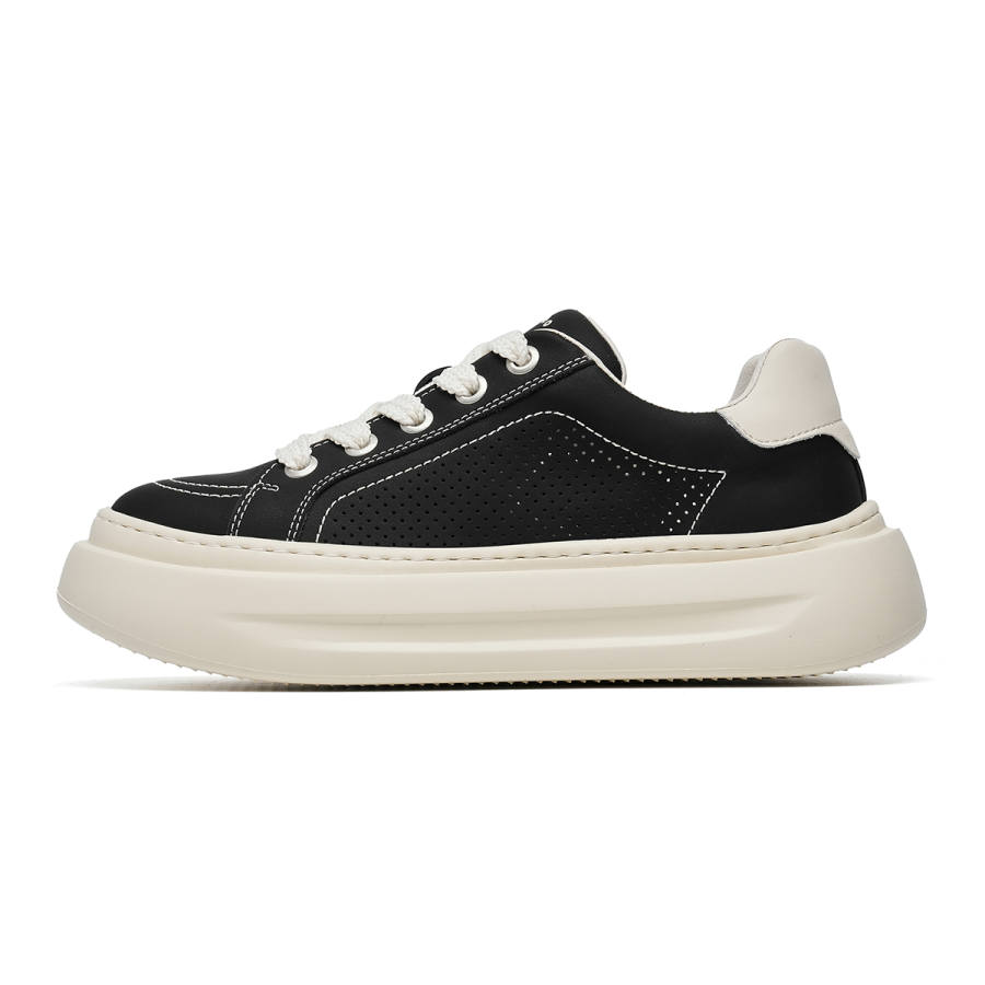 C°BANNER Fabric Low top Skateboard Shoes Men's Black