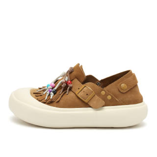 Devo Life Cow Suede Casual Shoes Women's