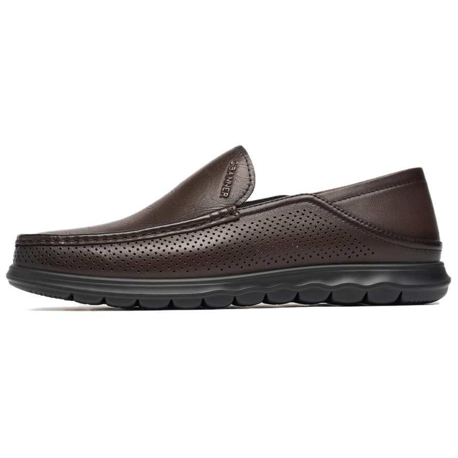 C°BANNER Cow Leather Casual Shoes Men's Brown