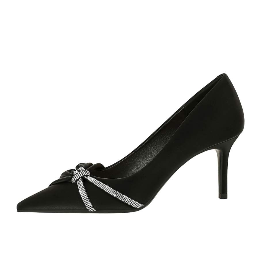 QITUMAUL Slim Heel High Heels Women's