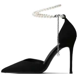 Crelinkxlat Pu High Heels Women's Black
